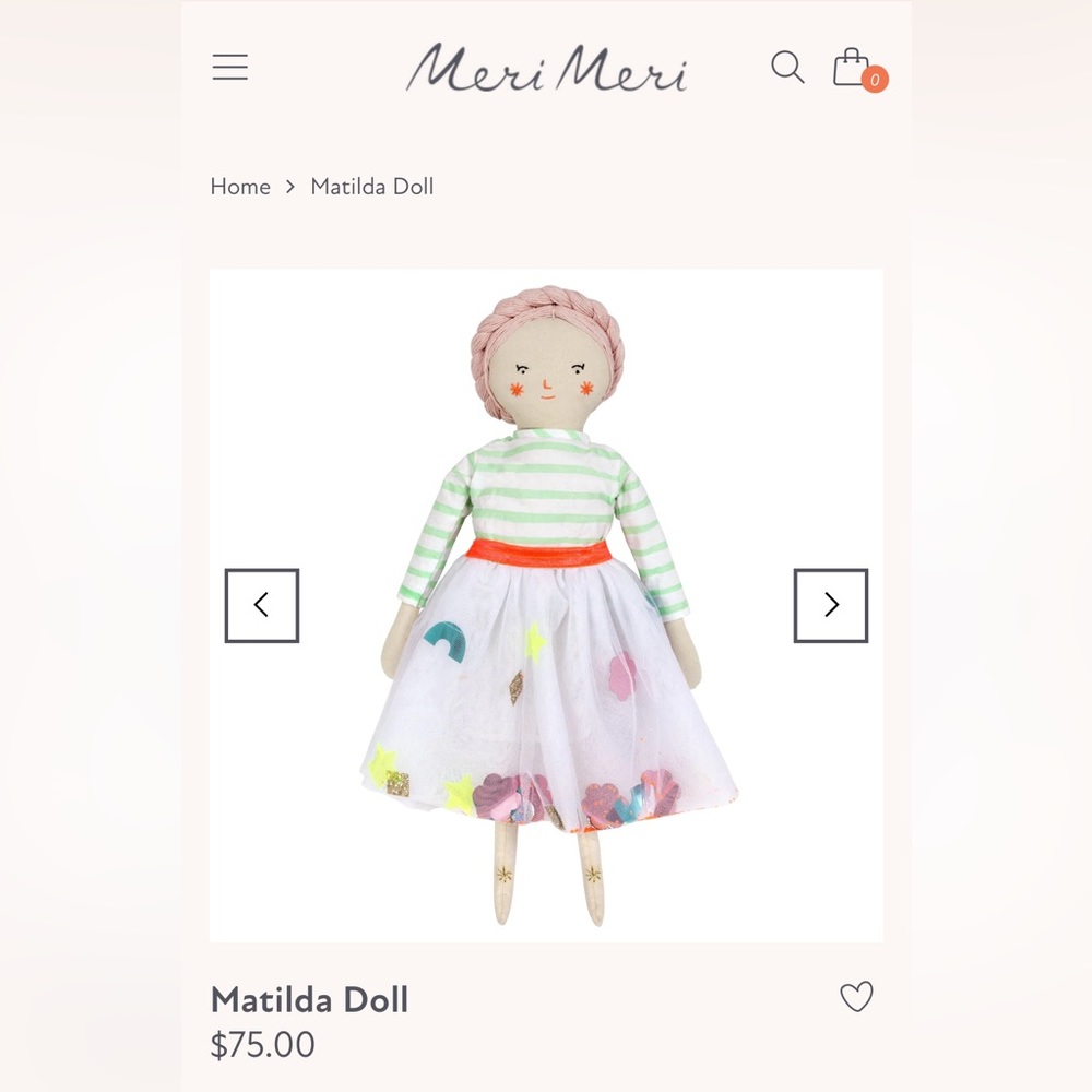 Meri Meri Matilda Doll